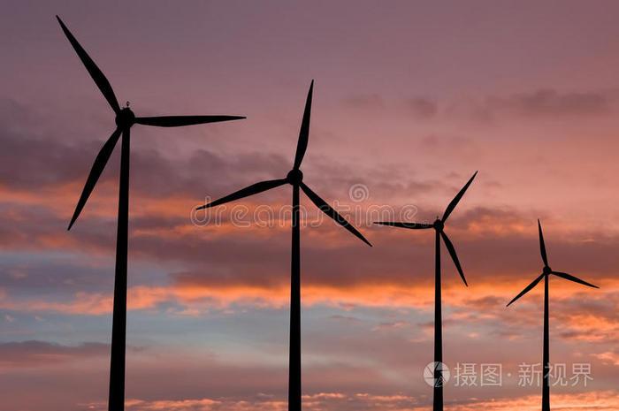 生态风力发电场